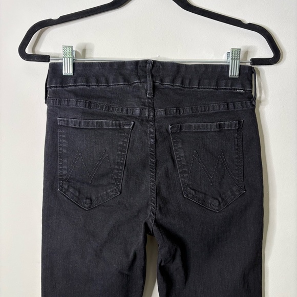 Mother Women's Black The Looker Not Guilty Stretch Jeans 27 - Picture 5 of 7